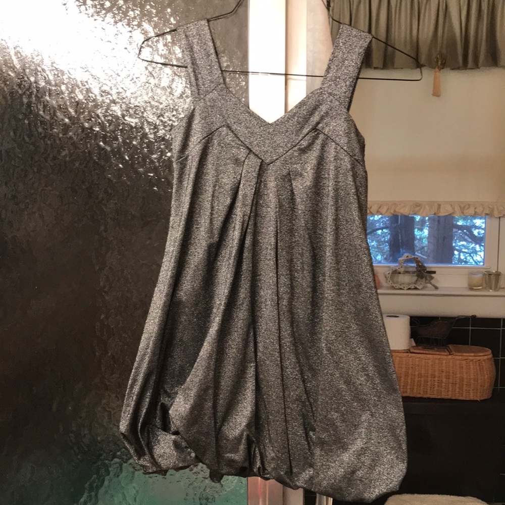 Silver Bubble Dress